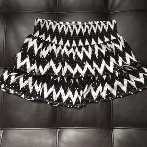 Justice skirt with built in shorts